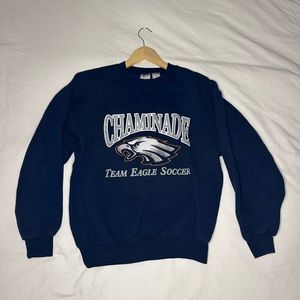 Navy Blue Crewneck Sweater